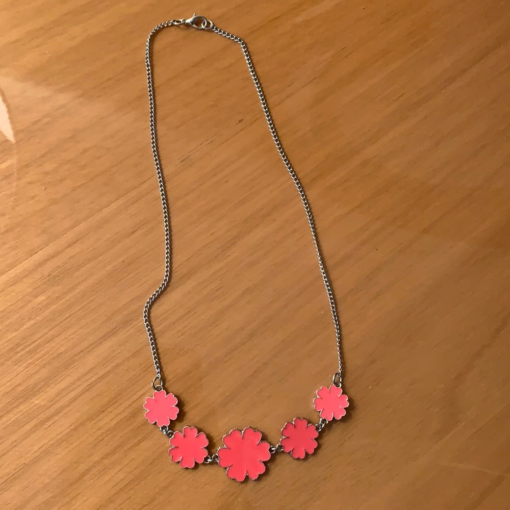 BOGO Cute Pink Flower Necklace